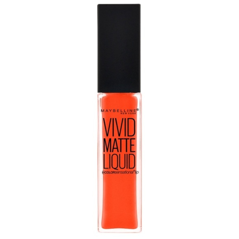 🔥5/$25🔥Maybelline Vivid Matte Liquid Lip- Orange Obsession